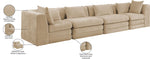 Stellar - 4 Piece Upholstered Modular Sectional