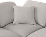 Indulge - Linen 6 Piece Modular Sectional