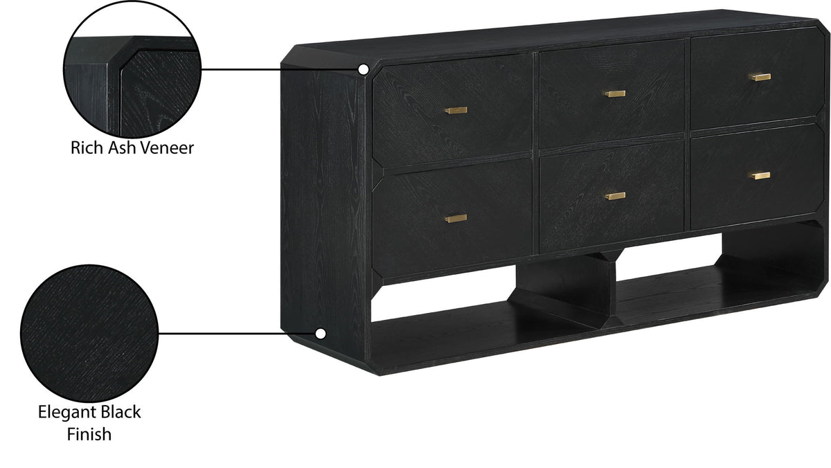 Parker - Ash Veneer Dresser