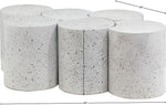 Dimple - 6 Piece Modular Coffee Table - Terazzo Finish