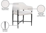 Dame - Fabric Upholstered Dining Chair (Set of 2)