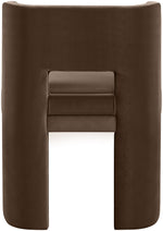 Zuno - Velvet Performance Fabric Upholstered Dining Chair (Set of 2)