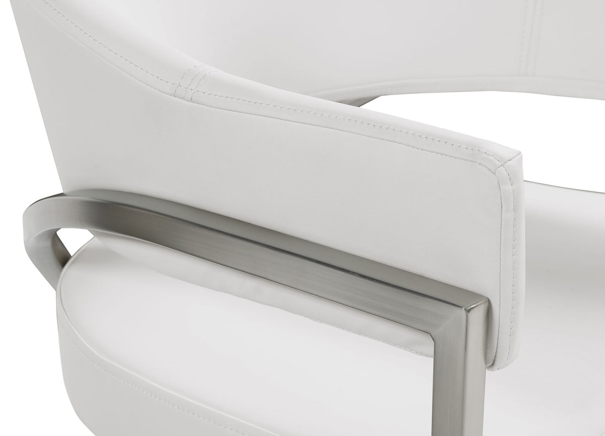 Madelyn - Dining Chair (Set of 2) - Brushed Chrome