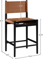 Rawlins - Counter Stool - Black Frame