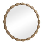 Marietta - Round Brass Mirror - Brass / Gold