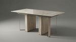 Luce - Dining Table - Beige / Light Brown