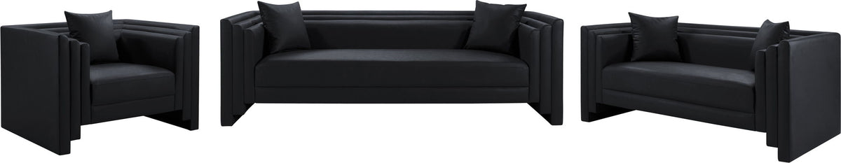 Everett - Vegan Leather Upholstered Loveseat