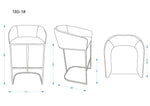 Manhattan Louvre - Barstool