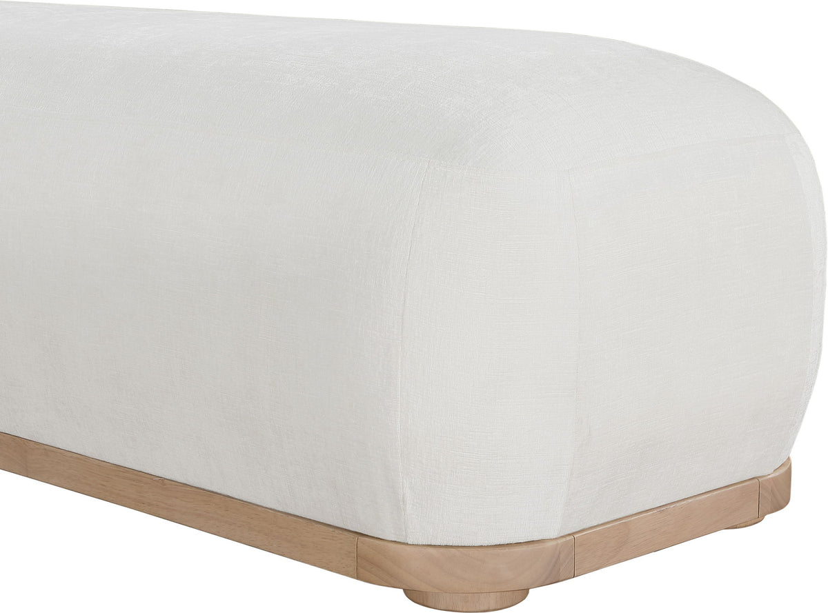 Calum - Bench - Light Brown Frame