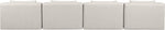 Cube - Modular 4 Seat Armless Sofa