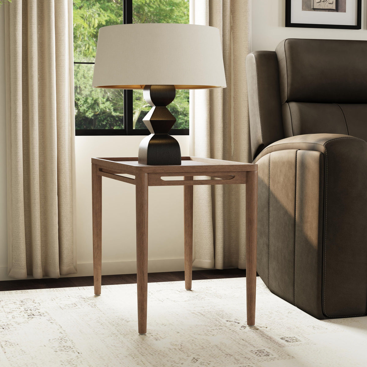 Verona - End Table - Light Brown
