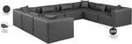 Cube - 8 Piece Modular Sectional