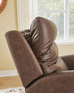 Motion-Max - Swivel Glider Power Recliner - Saddle