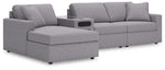 Modmax - L-Shaped Sectional - Granite