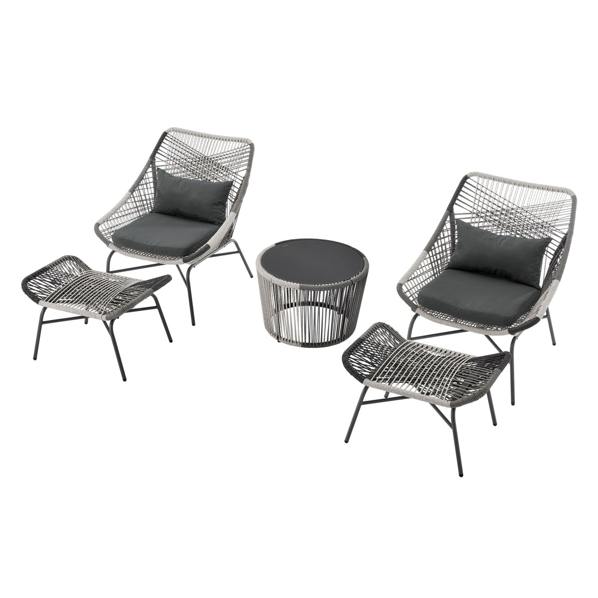 Manhattan Ashland - 5-Piece Conversation Set