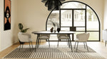 Billy Modern Black Oak & Gold Extendable Dining Table by VIG Furniture - View 5