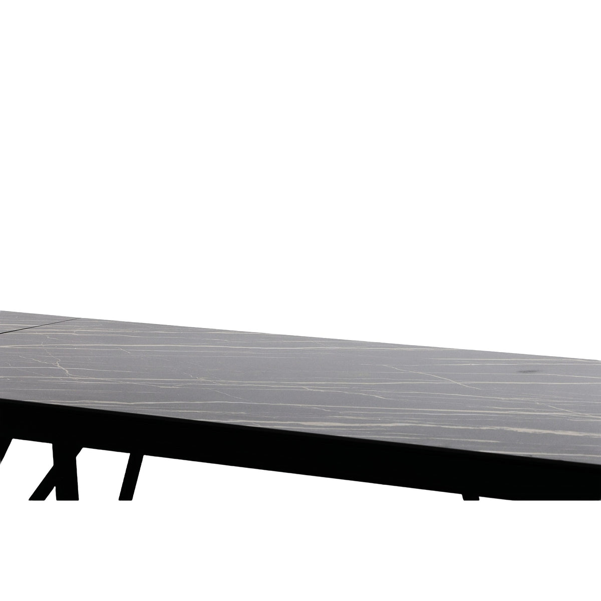Bobby - Modern Black Ceramic Extendable Dining Table by VIG Furniture - View 6