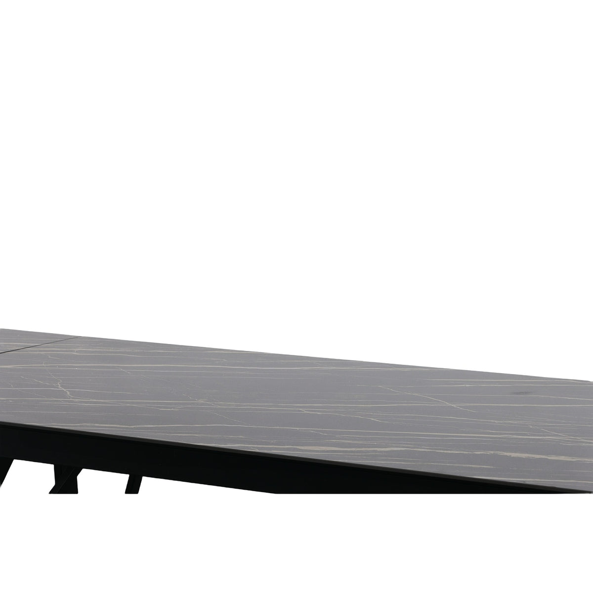 Bobby - Modern Black Ceramic Extendable Dining Table by VIG Furniture - View 7