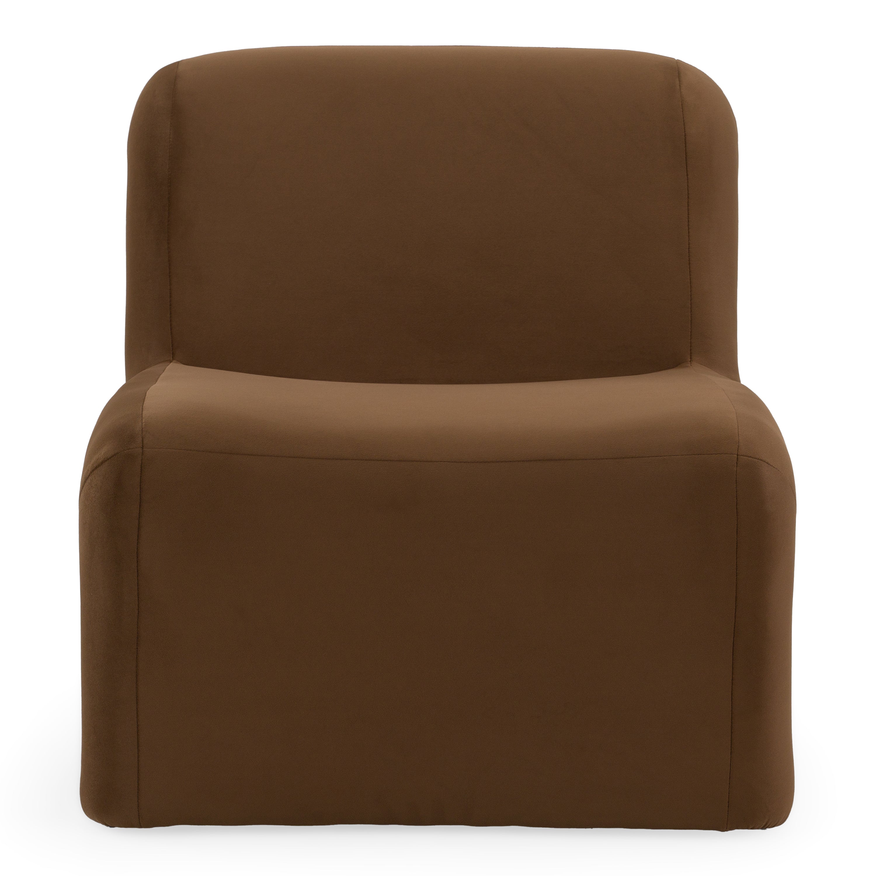 Bondi - Modern Brown Velvet Accent Chair by VIG Furniture - View 1