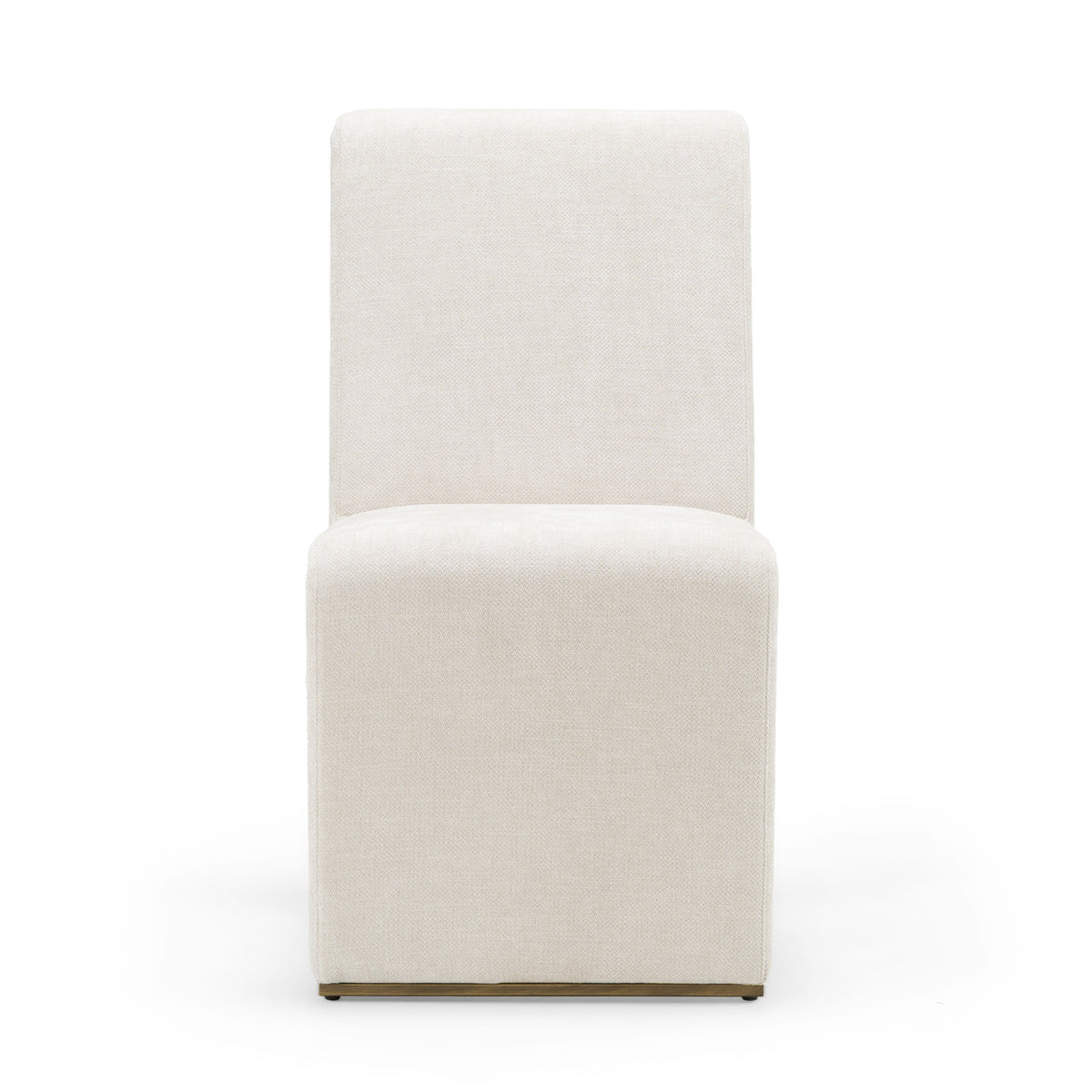 Bounty - Modern Beige Fabric + Antique Brass Dining Chair (Set of 2) by VIG Furniture - View 2