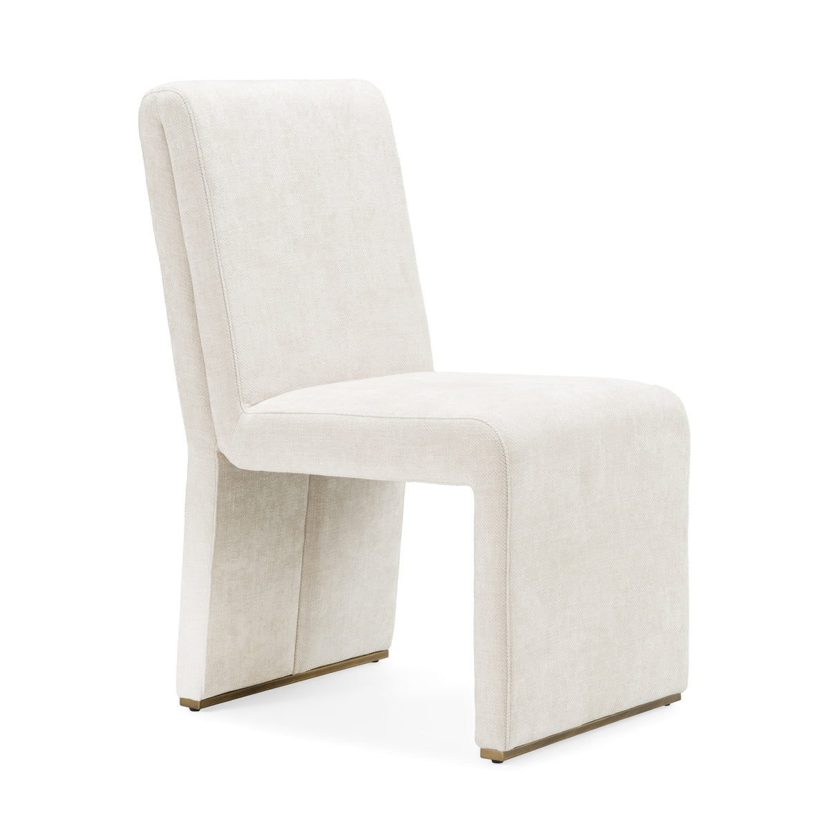 Bounty - Modern Beige Fabric + Antique Brass Dining Chair (Set of 2) by VIG Furniture - View 1