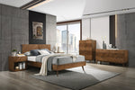 Kamela -Modern Walnut Q Bedroom Set by VIG Furniture - View 1