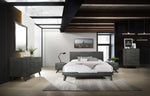 Eastern King Soria Modern Grey Wash Bedroom Set by VIG Furniture - View 1