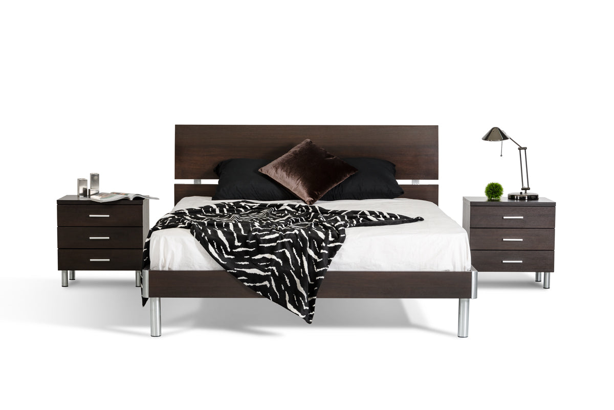 Full Bravo Modern Wenge Bed by VIG Furniture - View 1