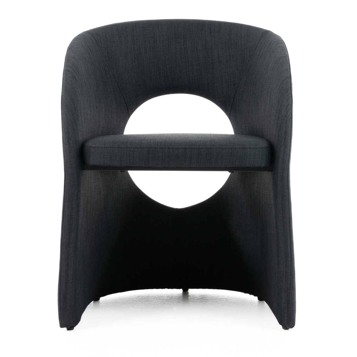 Brea - Charcoal Fabric Dining Chair by VIG Furniture - View 3