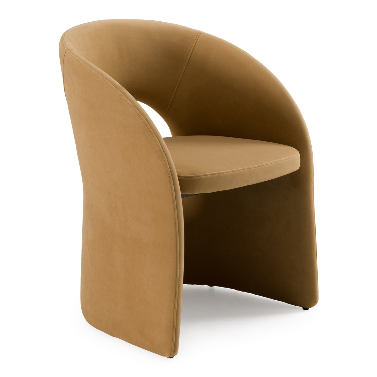 Brea - Modern Tan Fabric Dining Chair by VIG Furniture - View 1