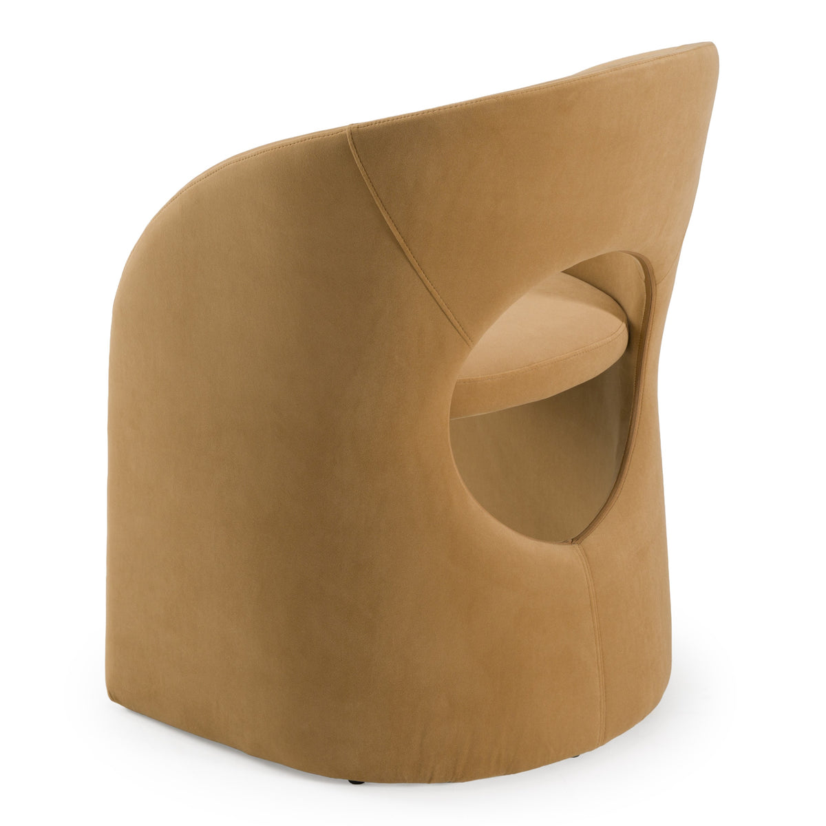 Brea - Modern Tan Fabric Dining Chair by VIG Furniture - View 8