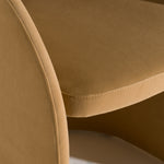 Brea - Modern Tan Fabric Dining Chair by VIG Furniture - View 6