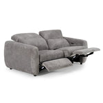 Brevig - Modern Grey Fabric Sofa w/ 2 Recliners by VIG Furniture - View 3