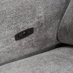 Brevig - Modern Grey Fabric Sofa w/ 2 Recliners by VIG Furniture - View 6