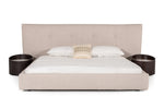 Brittany - Eastern King Modern Grey Fabric Bed by VIG Furniture - View 2