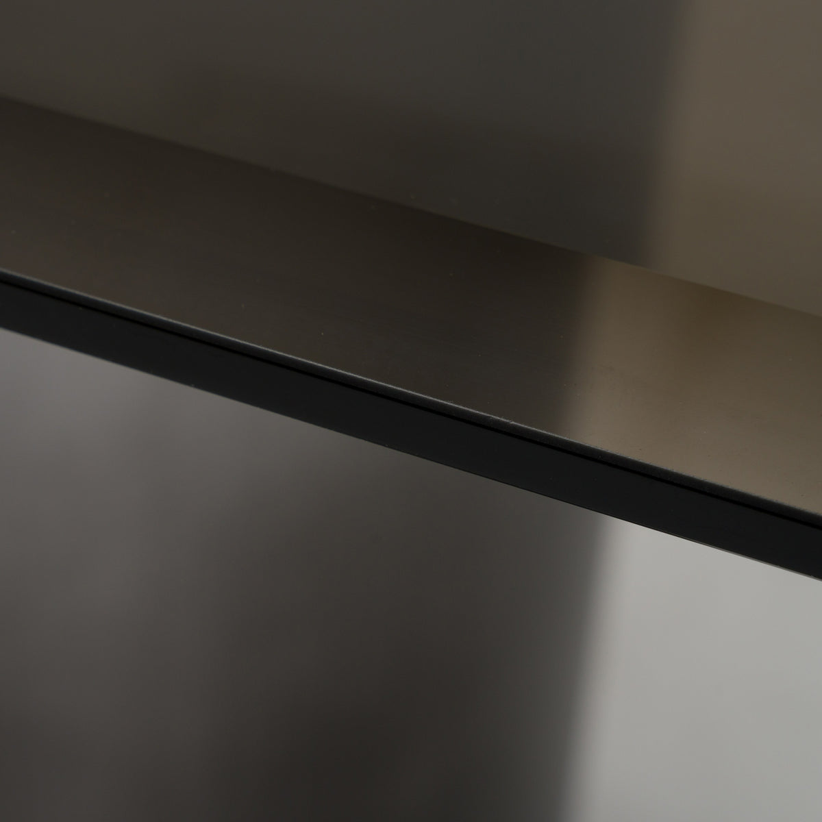 Brompton - Modern Grey Glass + Gun Metal Grey Dining Table by VIG Furniture - View 5