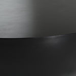 Bronte - Modern Black Concrete Round Coffee Table by VIG Furniture - View 4