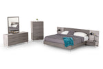 Queen Bronx Italian Modern Faux Concrete & Grey Bedroom Set by VIG Furniture - View 1