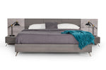 Bronx Italian Modern Faux Concrete & Grey Bed by VIG Furniture - View 2