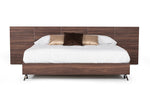 Queen Brooklyn Italian Modern Walnut Bed by VIG Furniture - View 1