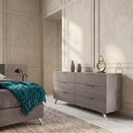 Bronx Italian Modern Faux Concrete & Grey Dresser by VIG Furniture - View 6