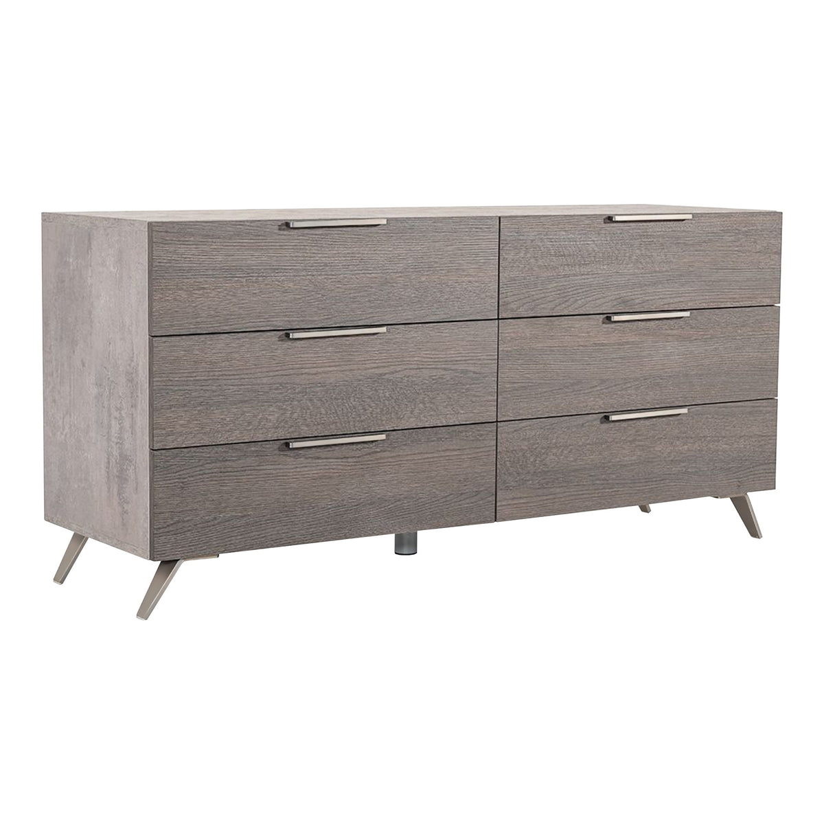 Bronx Italian Modern Faux Concrete & Grey Dresser by VIG Furniture - View 1
