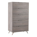 Bronx Italian Modern Faux Concrete & Grey Chest by VIG Furniture - View 1