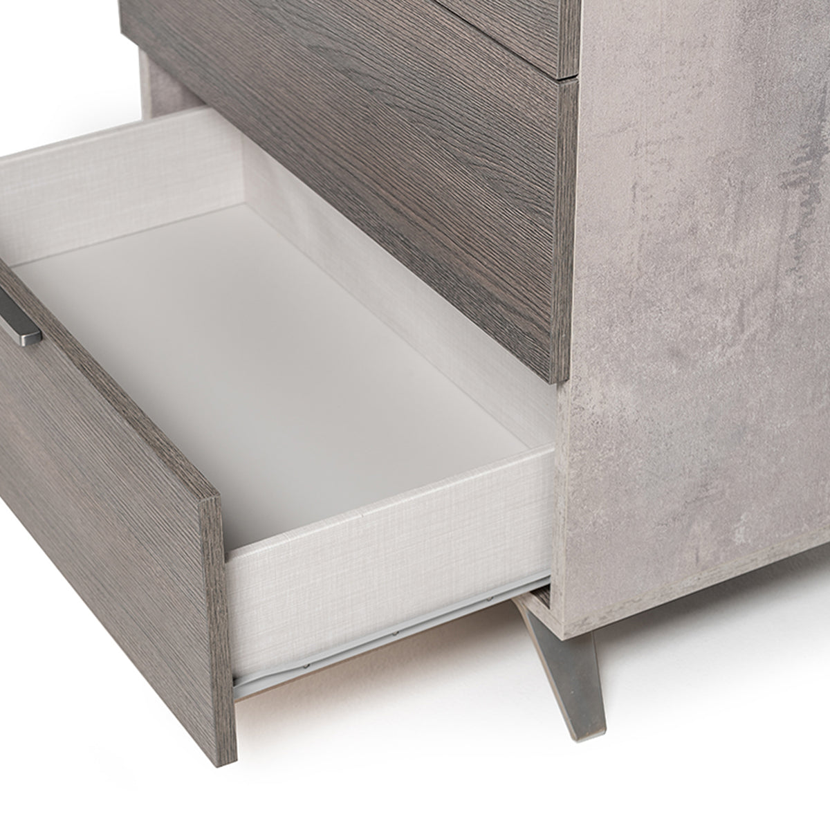 Bronx Italian Modern Faux Concrete & Grey Chest by VIG Furniture - View 7
