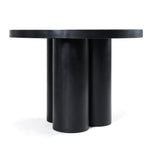 Bruni - Modern Black Concrete Round Dining Table by VIG Furniture - View 1