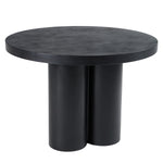 Bruni - Modern Black Concrete Round Dining Table by VIG Furniture - View 3