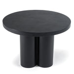 Bruni - Modern Black Concrete Round Dining Table by VIG Furniture - View 4
