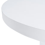 Bruni - Modern White Concrete Round Dining Table by VIG Furniture - View 5