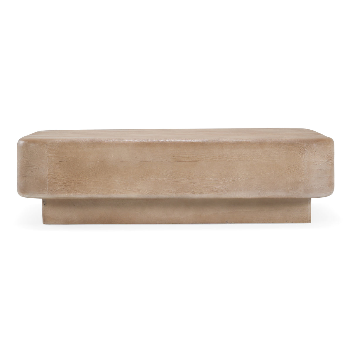 Bruno - Modern Mango Wood Rectangular Coffee Table by VIG Furniture - View 1