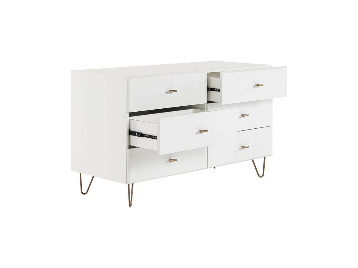 Bryan - Modern White Dresser by VIG Furniture - View 4